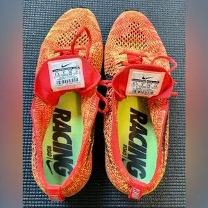 Nike Flyknit Racer Orange Slice Bright crimson/Volt OG issue 2015 unisex US 